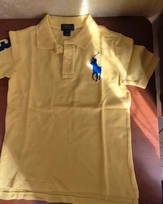Polo gialla Ralph Lauren Taglia 6