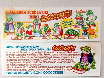 Cartina Coccodritti  -sorpresine kinder 1993