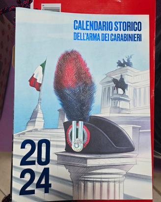 calendario arma carabinieri