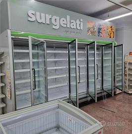 Vendesi attrezzatura completa per supermercato