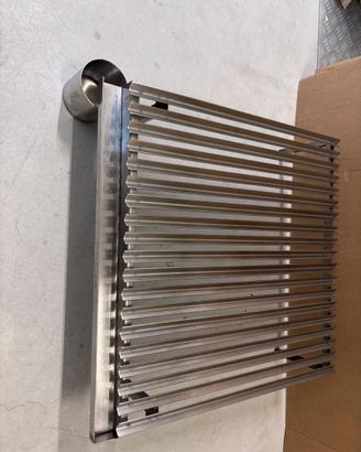 Griglia barbecue inox