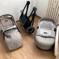 Duo foppapedretti “Divo Nut” passeggino navicella