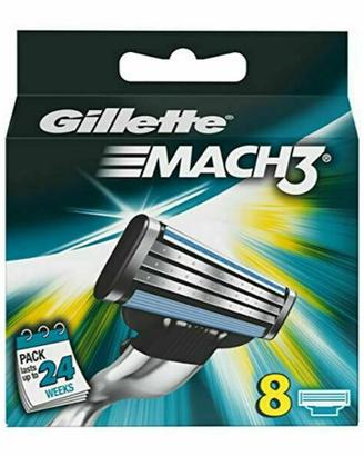 Gillette Mach3 x8 ricariche