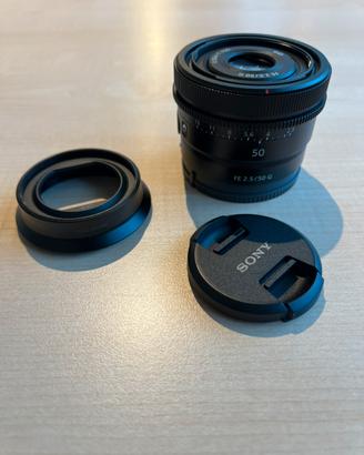 Sony FE 50mm F2.5 G nuovissimo