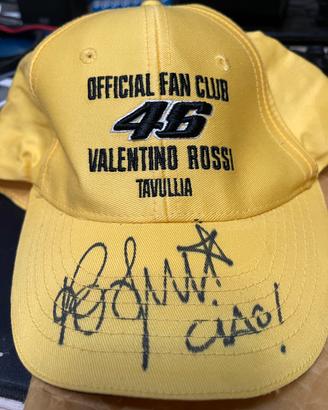 Cappellino autografato Valentino Rossi (3)