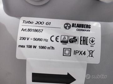 estrattore blauberg turbo 200 g1