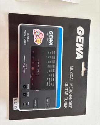 Auto-tuner Gewa per chitarra