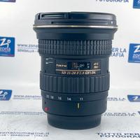 TOKINA 11-20 mm f2.8 PRO DX PER CANON + GAR. USATO
