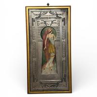 Quadro in argento a Sbalzo