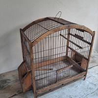gabbietta per uccellini antica