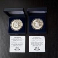 ARGENTO 25 e silver ecu IRLANDA 1992 PROOF _LEGGI