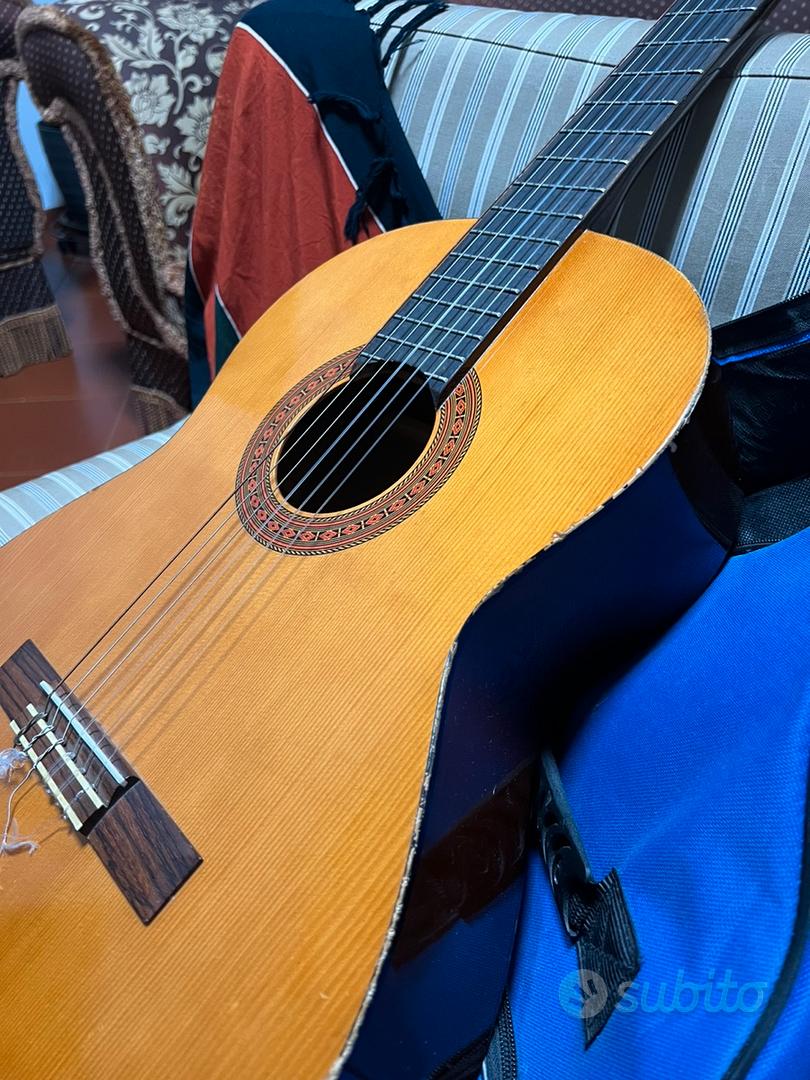 Chitarra acustica Yamaha C40 poggiapiede custodia - Strumenti