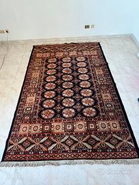 Tappeto Bokhara annodato a mano