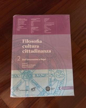 Libro “Filosofia cultura cittadinanza”