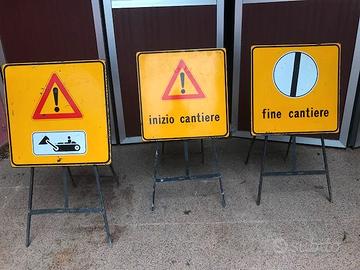 cartelli stradali cantiere - segnaletica stradale