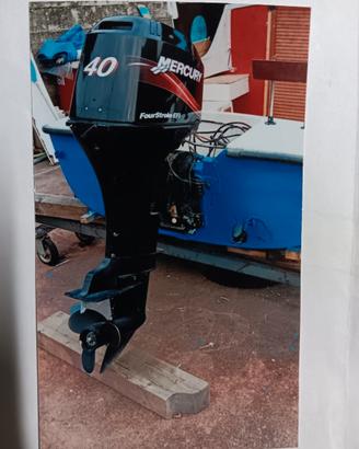 Motore Mercury 40/60 HP 2 Tempi - Solo 180 Ore