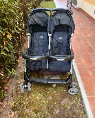 Passeggino gemellare peg perego