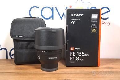 SONY 135mm F1.8 G M (Nuovo Versione Dimostrativa)