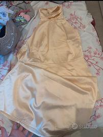 vestito lungo in seta