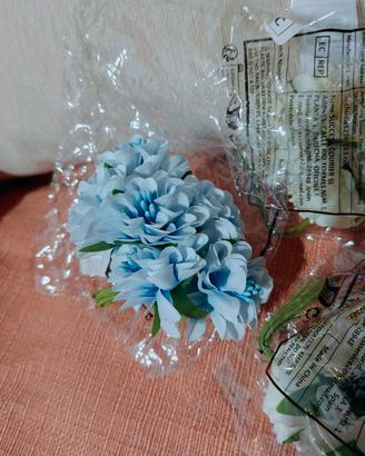 Fiori finti in tessuto 