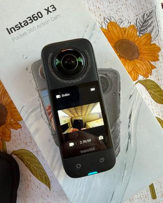 Insta 360 X3 + accessori