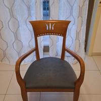 Sedia/Poltrona in Legno