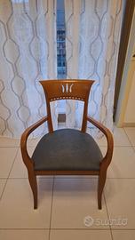 Sedia/Poltrona in Legno