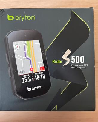 Bryton Rider S500 COME NUOVO + cover
