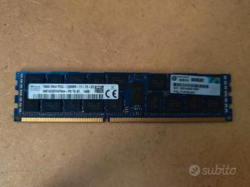 RAM 16GB DDR3L ECC Server SK Hynix PC3L-12800R