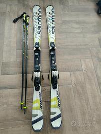 Sci SALOMON X PRO R10 154cm ATTACCHI + BASTONCINI