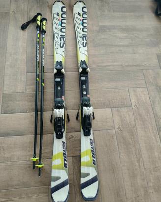 Sci SALOMON X PRO R10 154cm ATTACCHI + BASTONCINI