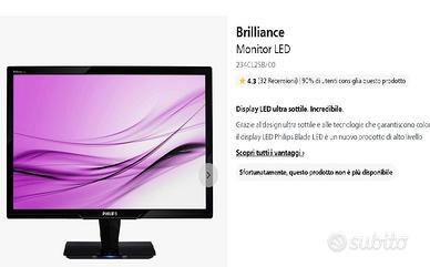 Monitor Philips Led