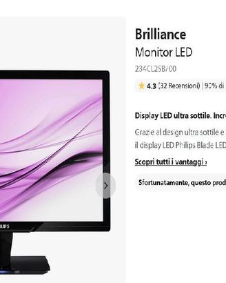 Monitor Philips Led