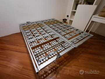 Sistema letto ortopedico motorizzato. Doghe