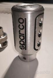 Pomello sparco in alluminio 
