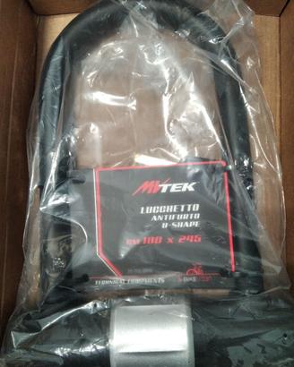 Lucchetto ad arco MV-TEK (U-Lock compatto) NUOVO
