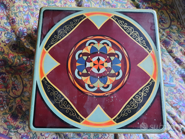 Antica Scatola di Latta Vintage Biscotti Wamar