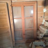finestre e porta come nuove, parquet e ceramica
