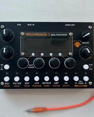Sintetizzatore Audiothingies Micromonsta 2