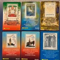 Lotto 6 francobolli commemorativi Italia 2005