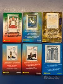 Lotto 6 francobolli commemorativi Italia 2005