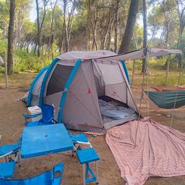 tenda decathlon quechua air seconds family 4.1 xl