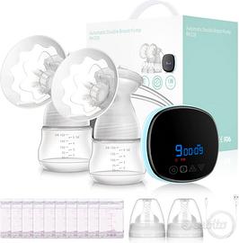 Tiralatte Elettrico Doppio Tira Latte Neonati