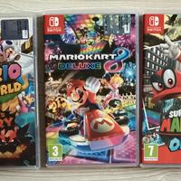 Super Mario 3D World, Kart Deluxe 8 e Odyssey