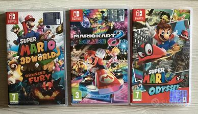 Super Mario 3D World, Kart Deluxe 8 e Odyssey