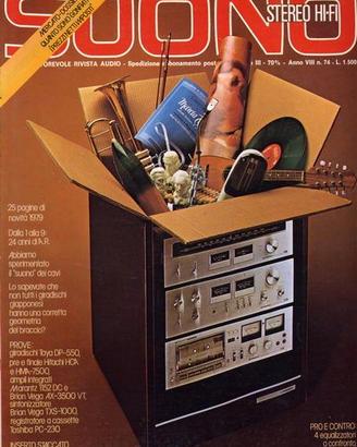 rivista SUONO n° 74 del 1978