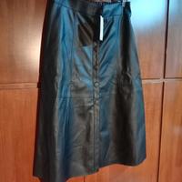 Gonna in Ecopelle Tg L