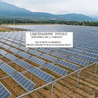 Terreno con impianto fotovoltaico