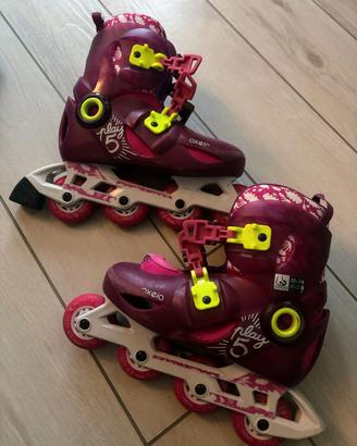 Roller bambina PLAY5 taglia 32–34