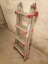 Scala telescopica in alluminio